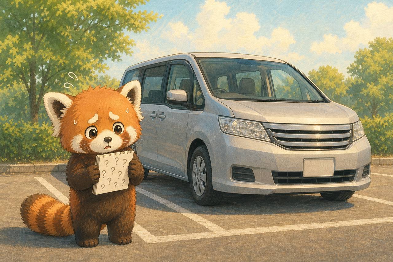 セレナの口コミを調べて悩むレッサーパンダ